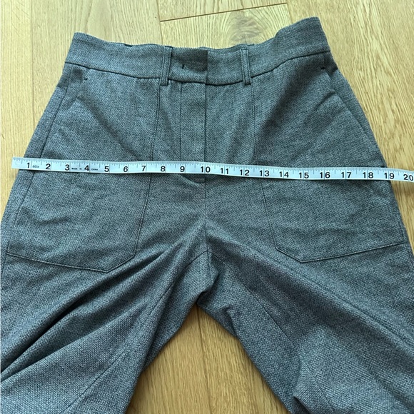 RAFFAELLO ROSSI GREY STRAIGHT ASENA PANTS SIZE 36 - Picture 11 of 16